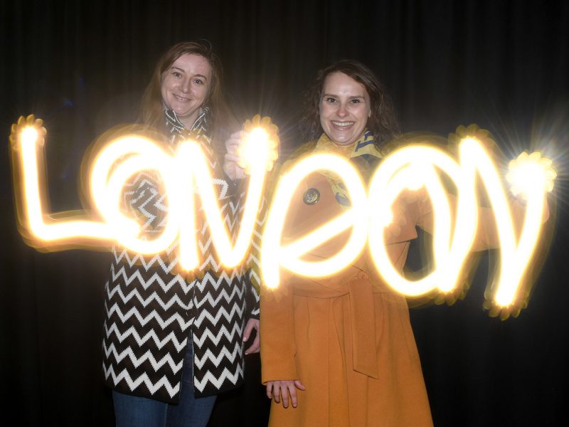 WinterLights Canary Wharf Sunlight Graffiti Photography