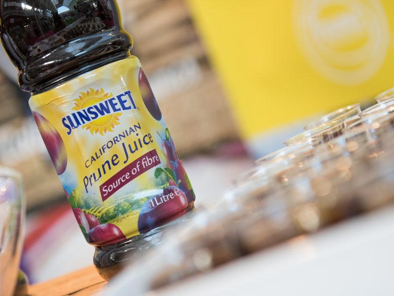 California Prunes Event Photography at Just Vegan Festival