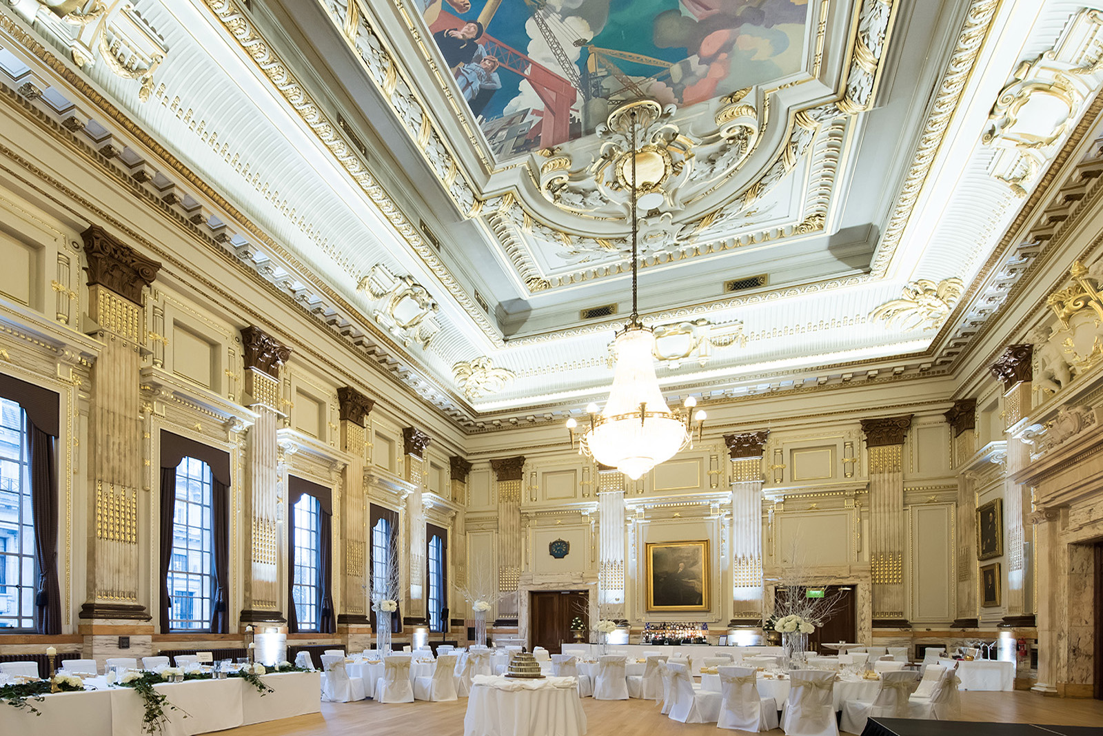 Institution of Civil Engineers Christmas and Wedding Venue Photography