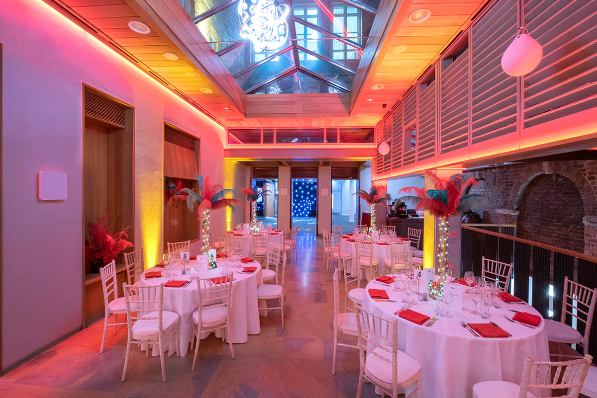 Glittering Christmas Venue Photography at No.11 Cavendish Square